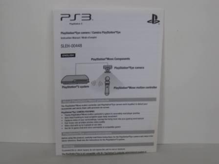 Playstation Eye Camera Instructions SLEH-00448 - PS3 Manual